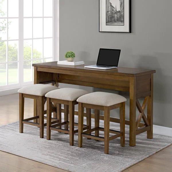 Bayside Furnishings Lathan 4-piece Sofa Table Set