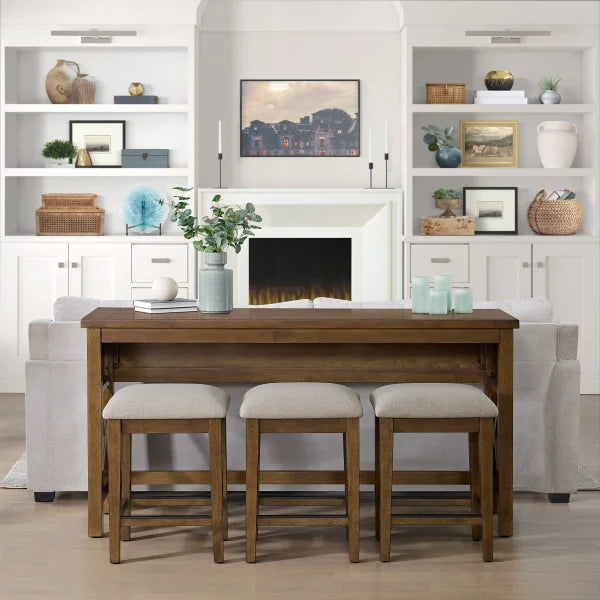 Bayside Furnishings Lathan 4-piece Sofa Table Set