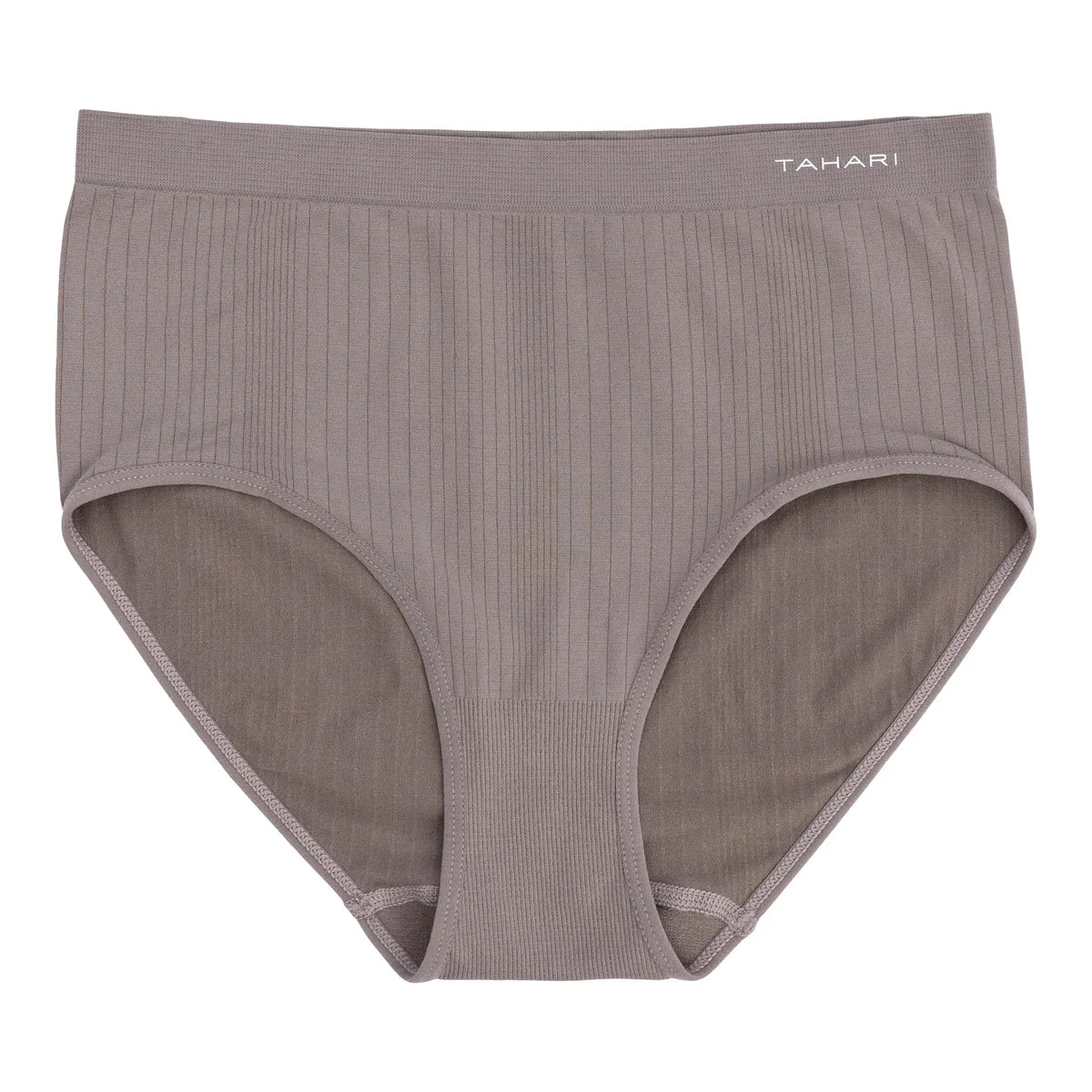Tahari Women's Seamless Ribbed High Waisted Briefs, 5-pack