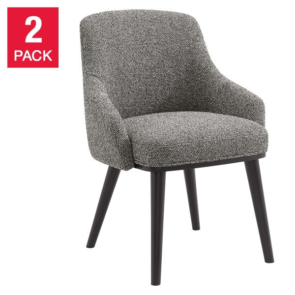 Aiden & Ivy Fabric Dining Chair, 2-pack