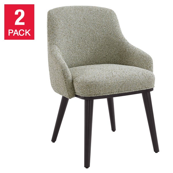 Aiden & Ivy Fabric Dining Chair, 2-pack