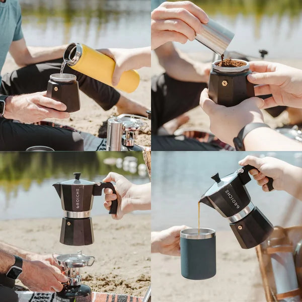 Grosche Milano 6-cup Espresso Maker with Frother