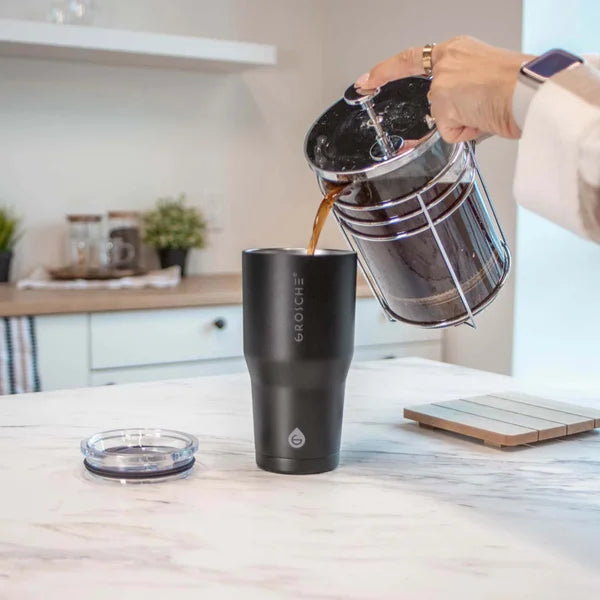 Grosche Yukon 887 ml (30 oz) Travel Mugs, 2-pack