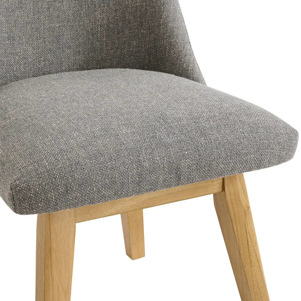 Aiden & Ivy Destin Fabric Dining Chair, 2-pack