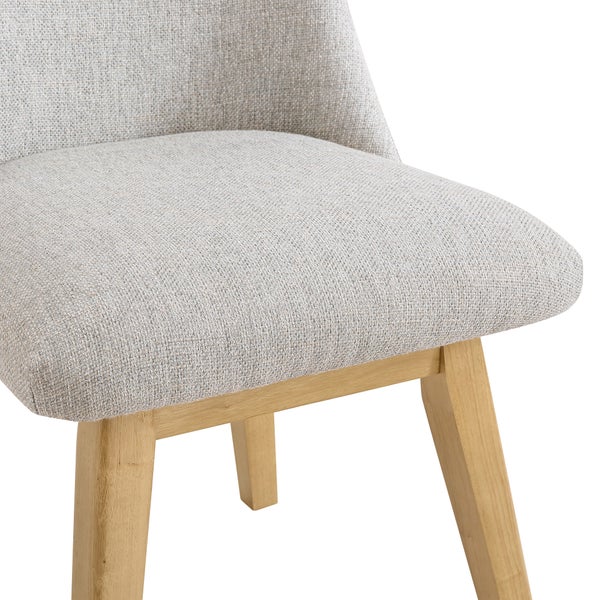 Aiden & Ivy Destin Fabric Dining Chair, 2-pack