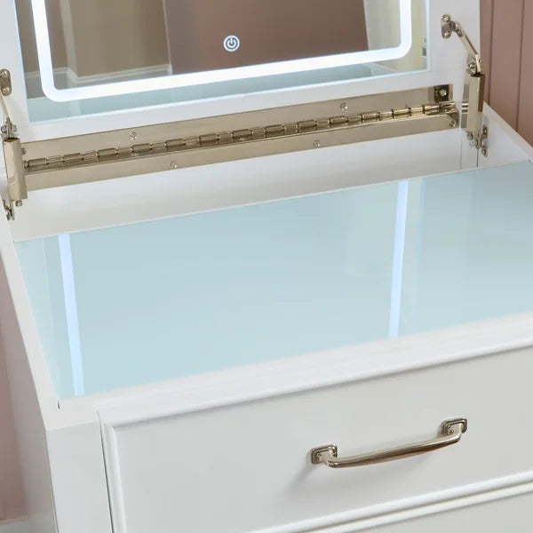 Odessa Lift-top Makeup Table