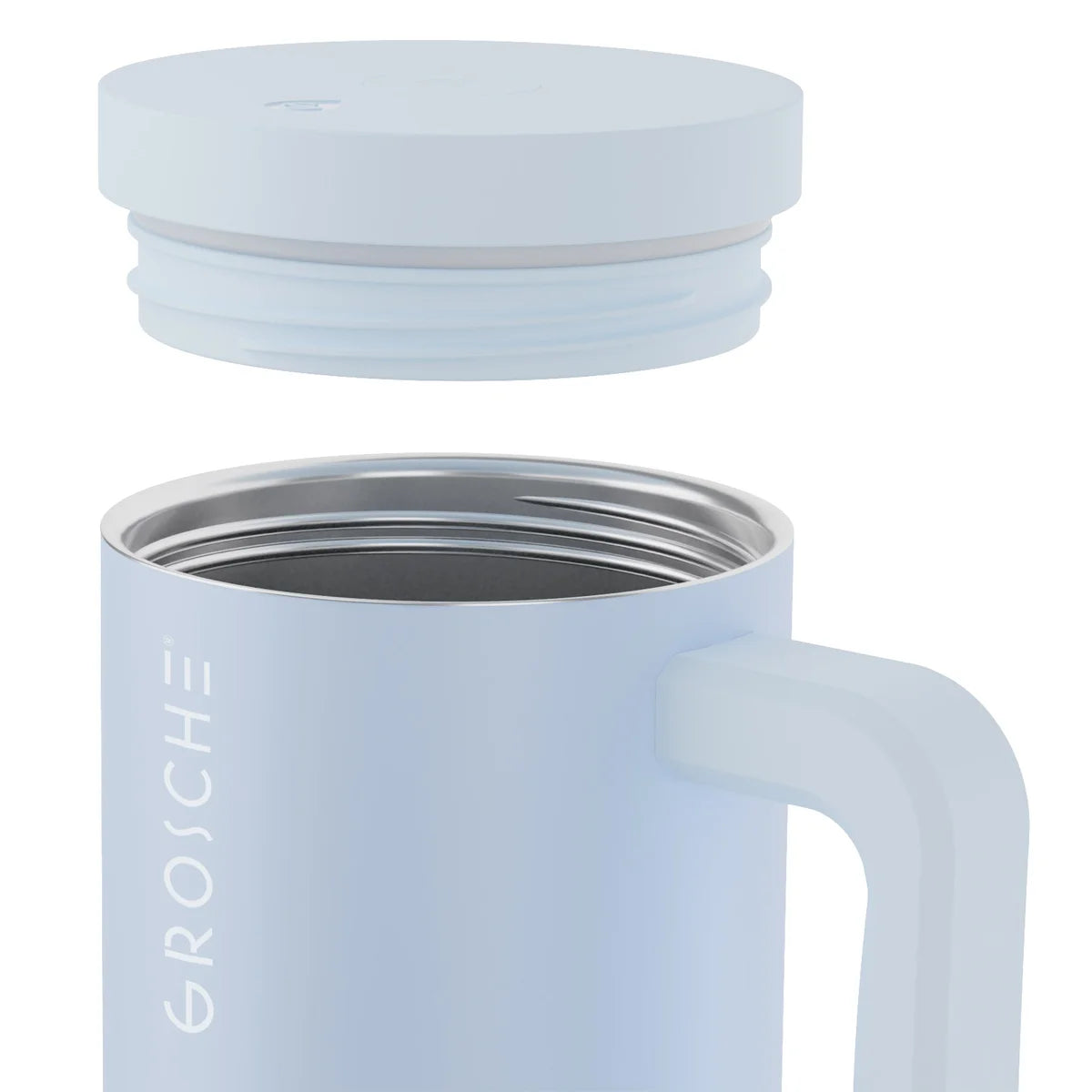 Grosche Aspen 1.2 L (40 oz) Stainless Steel Tumblers, 2-pack