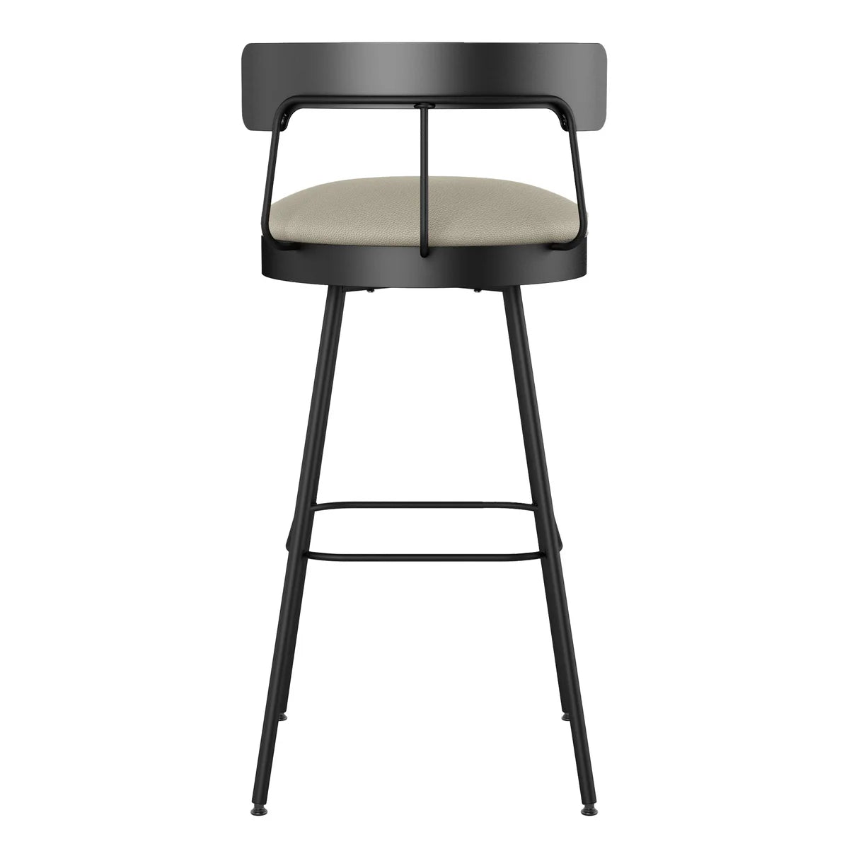 Amisco Monza Beige Bar or Counter Stool