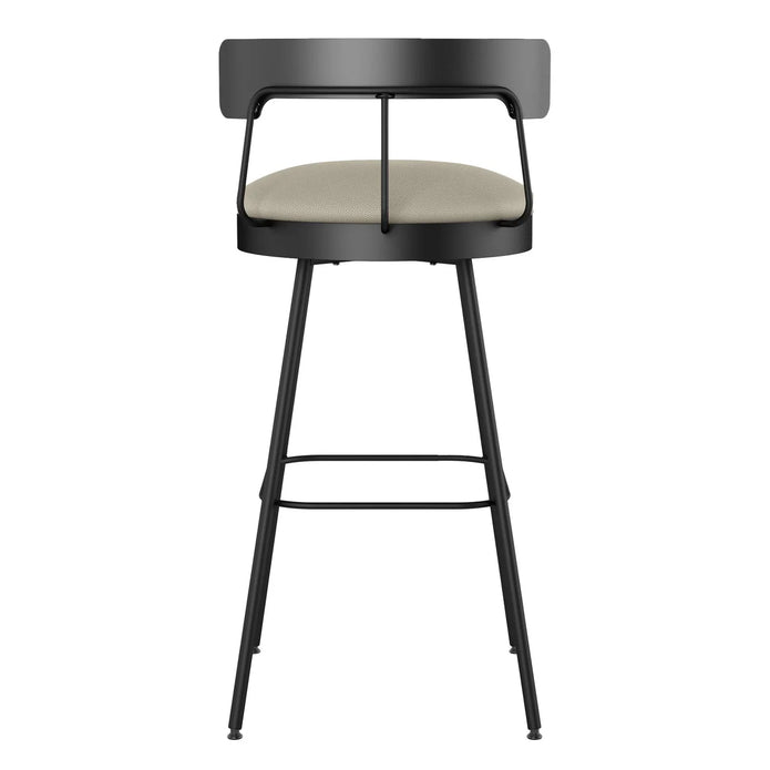 Amisco Monza Beige Bar or Counter Stool