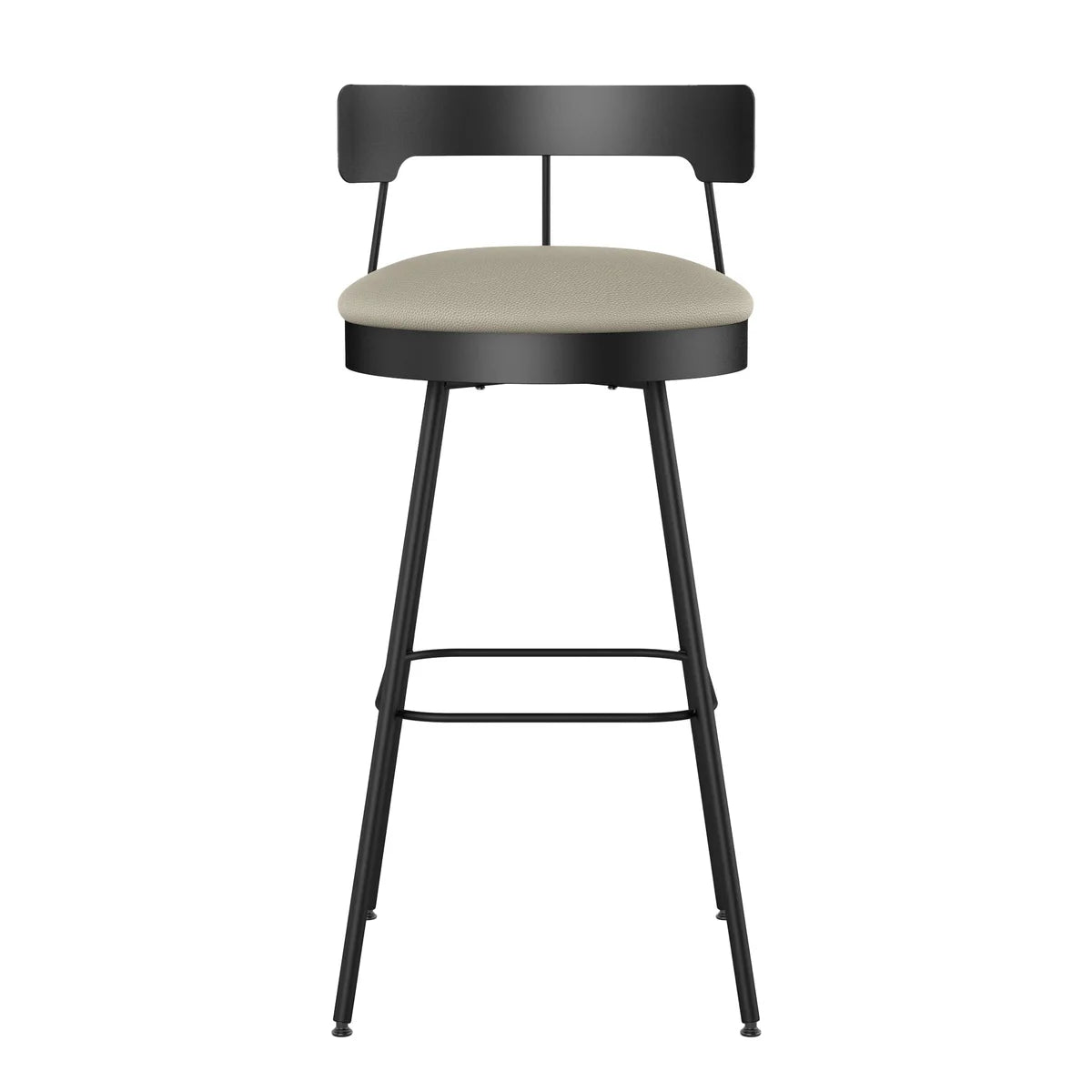 Amisco Monza Beige Bar or Counter Stool