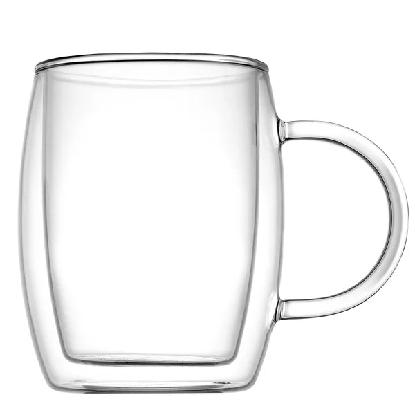 JoyJolt Aroma Double Wall Mug Set, 6-pack