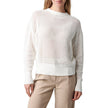 Como Vintage Women's Open Stitch Sweater - Cream