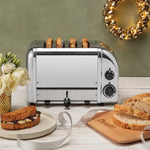 Dualit 4 Slice Polished Toaster with Cage