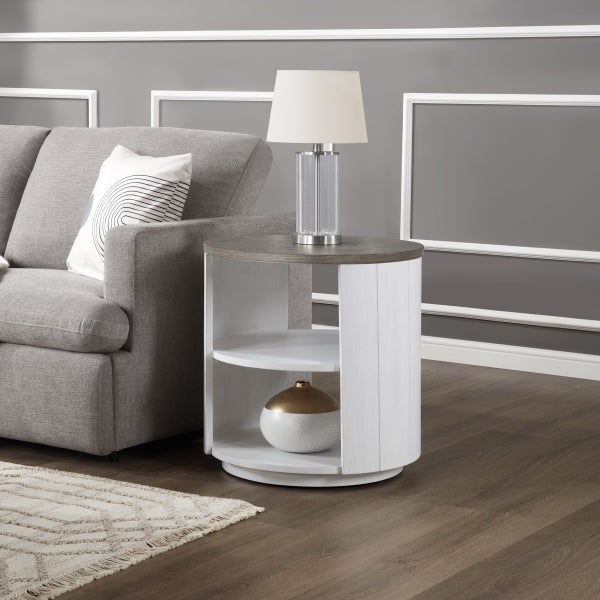 Flexsteel Melody Round End Table