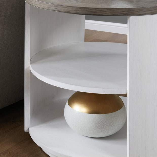 Flexsteel Melody Round End Table