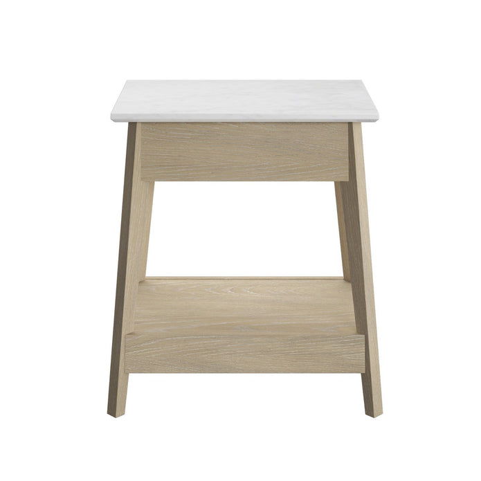 Tresanti Eileen Marble Stone Top Side Table