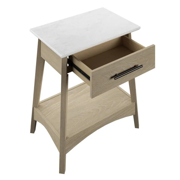 Tresanti Eileen Marble Stone Top Side Table