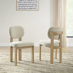 Pike and Main Trivoli Fabric Dining Chair, 2-pack
