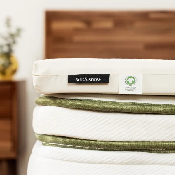 Silk & Snow Organic Latex Mattress Topper