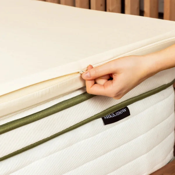 Silk & Snow Organic Latex Mattress Topper