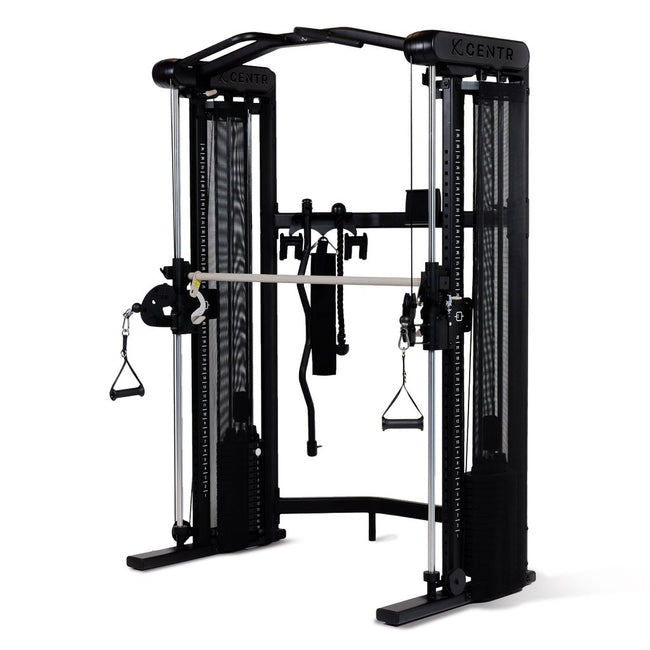 Centr 3 Home Gym Smith Functional Trainer with Folding Workout Bench, and 3-month Centr Membership