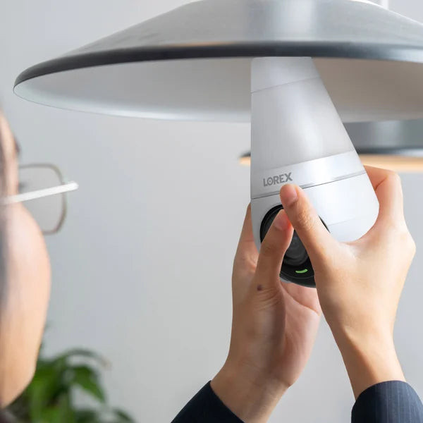 Lorex 2K Wi-Fi Smart Security Camera Lightbulb, 2-pack