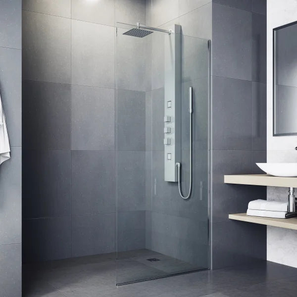 VIGO Rector 55 in. 2-Jet Shower Panel with Square Head