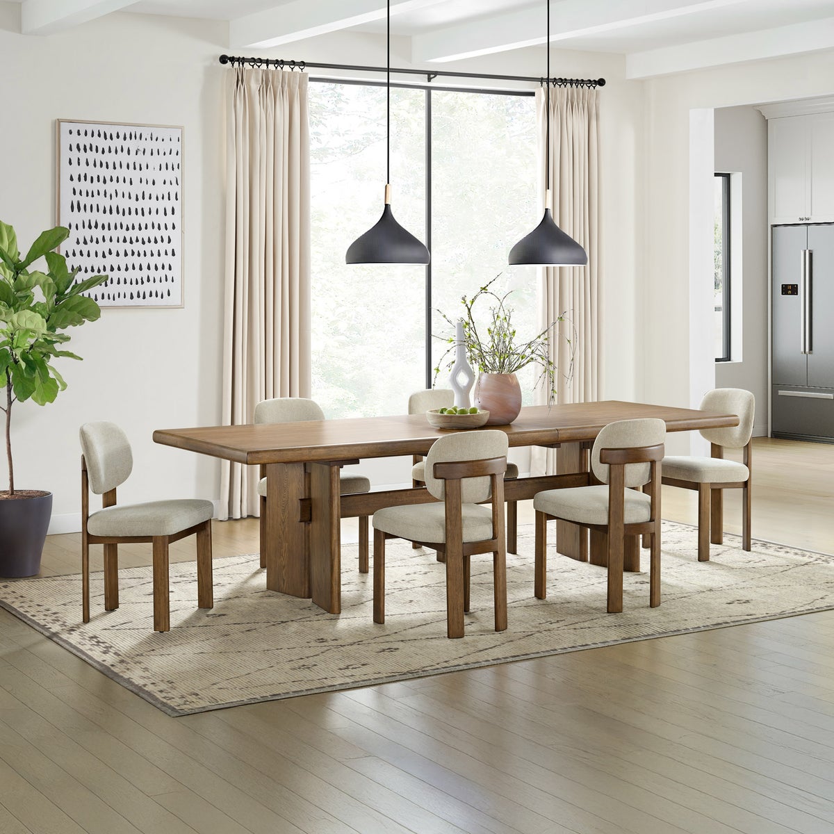 Pike & Main Trivoli 7-piece Dining Room Set