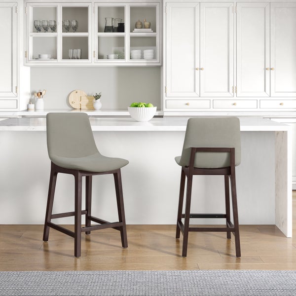 Aiden & Ivy Fabric Counter Stool, 2-pack