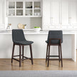 Aiden & Ivy Fabric Counter Stool, 2-pack