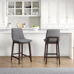 Aiden & Ivy Fabric Counter Stool, 2-pack