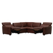 Palliser Mori 5-piece Top-grain Leather Power Reclining Sectional