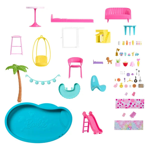 Barbie Dreamhouse Playset with Bonus Barbie Movie Bundle