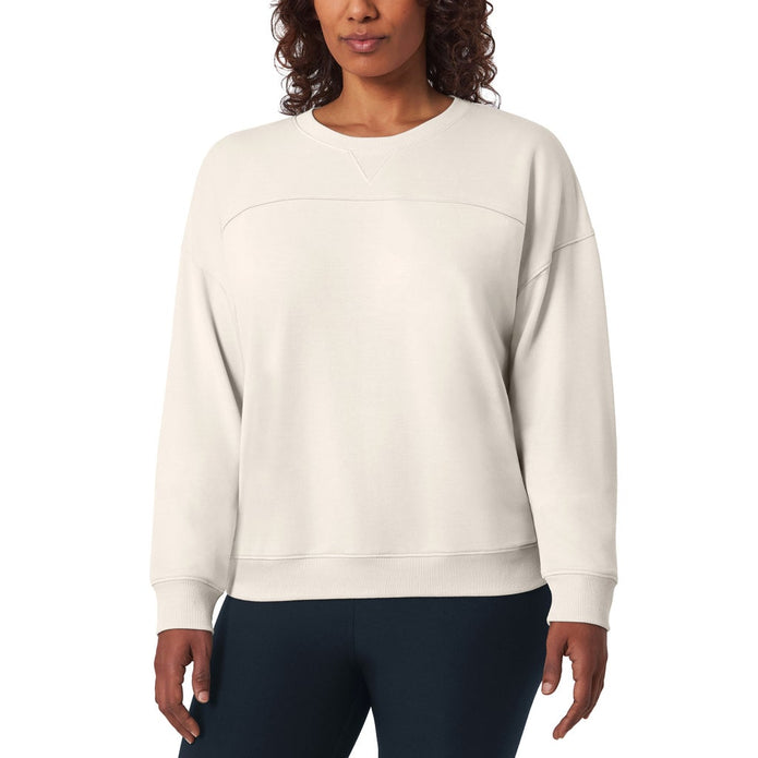 Mondetta Women's Lightweight Pullover - Cream