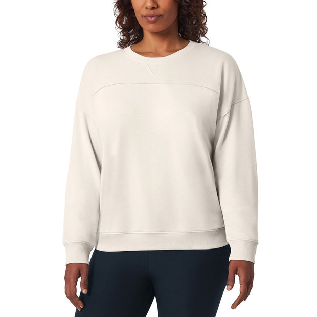 Mondetta Women's Lightweight Pullover - Cream
