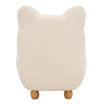 Chloe Juvenile Fabric Armchair, Cream