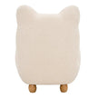 Chloe Juvenile Fabric Armchair, Cream