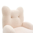 Chloe Juvenile Fabric Armchair, Cream