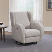 Logan Lane Fabric Swivel Glider Power Recliner