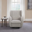 Logan Lane Fabric Swivel Glider Power Recliner