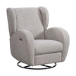 Logan Lane Fabric Swivel Glider Power Recliner