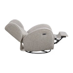 Logan Lane Fabric Swivel Glider Power Recliner