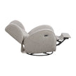 Logan Lane Fabric Swivel Glider Power Recliner