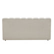 Aiden & Ivy Cloud Polyester Fabric Upholstered Bed, Cream