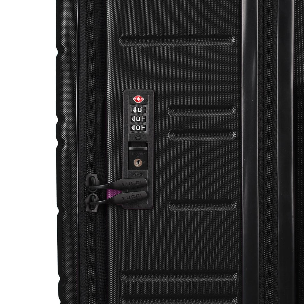 Tucci 3 piece Hardside Circolo Luggage Set
