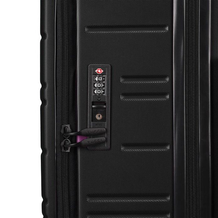 Tucci 3 piece Hardside Circolo Luggage Set