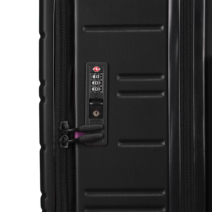 Tucci 3 piece Hardside Circolo Luggage Set