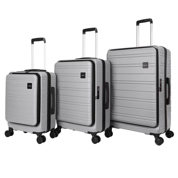 Tucci 3 piece Hardside Circolo Luggage Set