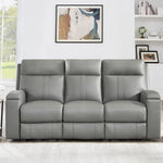 Prospera Home Frasier Top Grain Leather Power Reclining Sofa and Loveseat