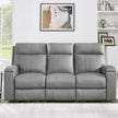 Prospera Home Frasier Top Grain Leather Power Reclining Sofa and Loveseat